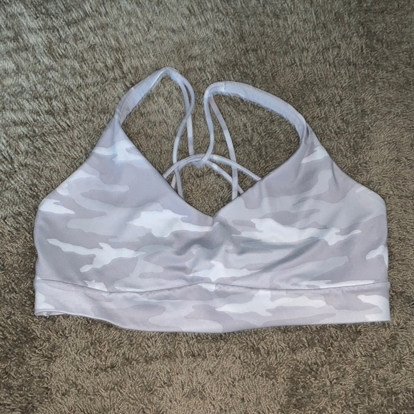 Athleta camo bra